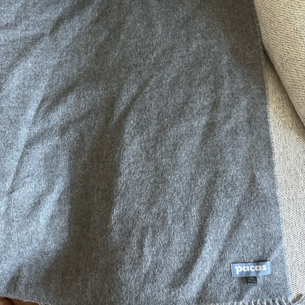 Pacas ( blanket made from alpacas) originally 150 dollars. It is very warm.